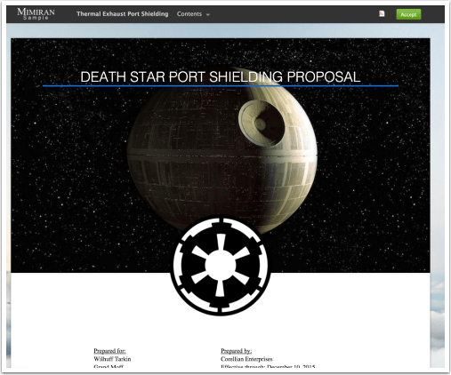 Star Wars Death Star Proposal