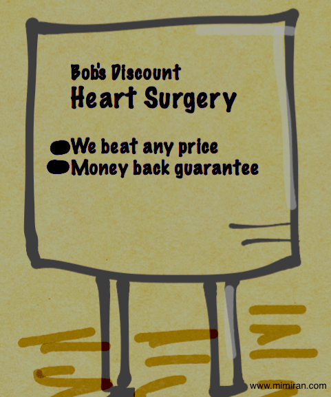 Bob's Discount Heart Surgery Price Competition