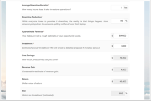 Managed Services ROI Calculator